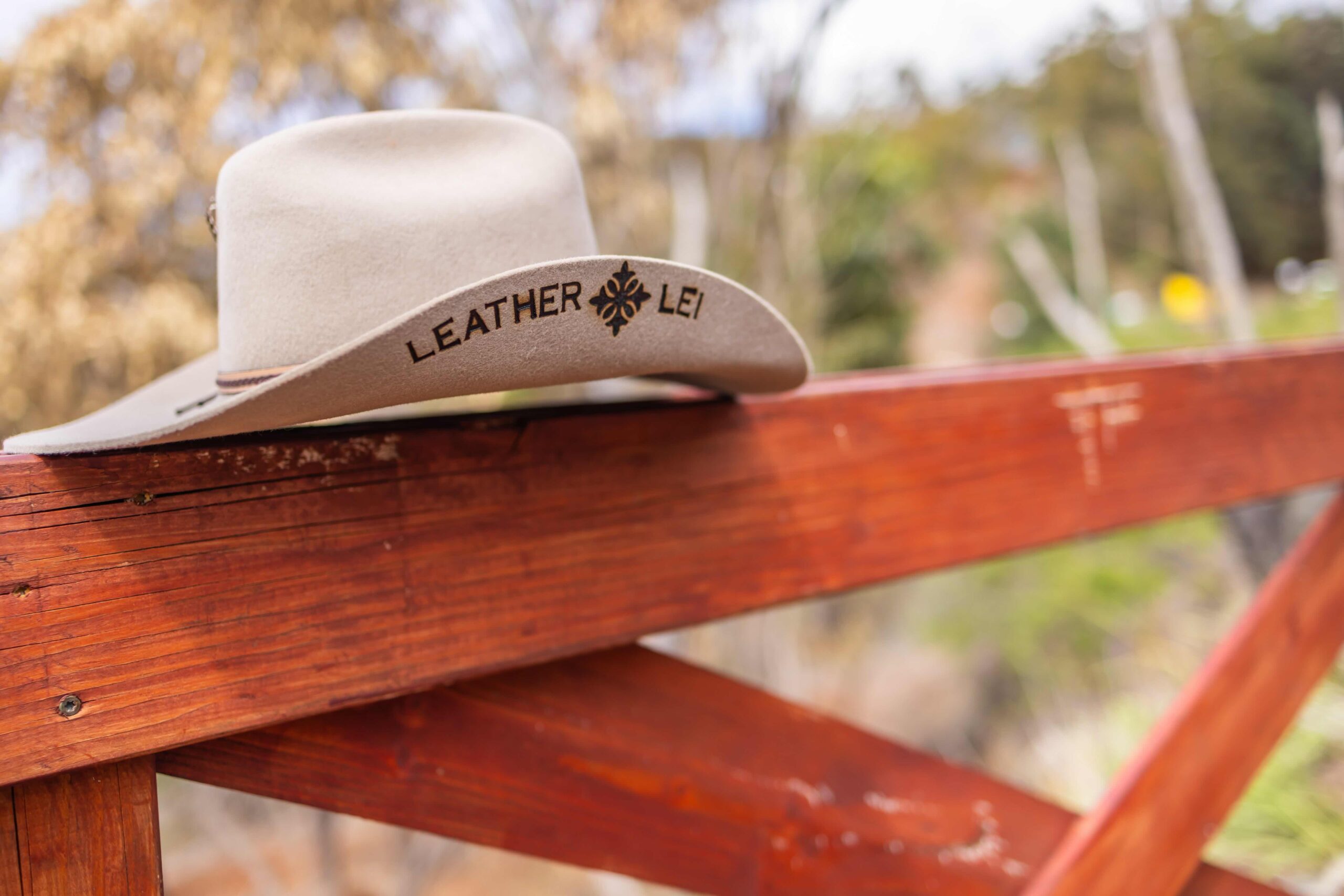 Leather & Lei - Custom Hat